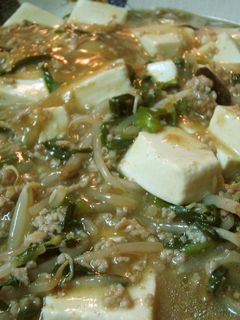 ♪もやし挽肉あんかけ豆腐♪-レシピのメイン写真