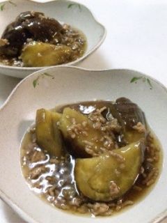 なすのそぼろ煮-レシピのメイン写真