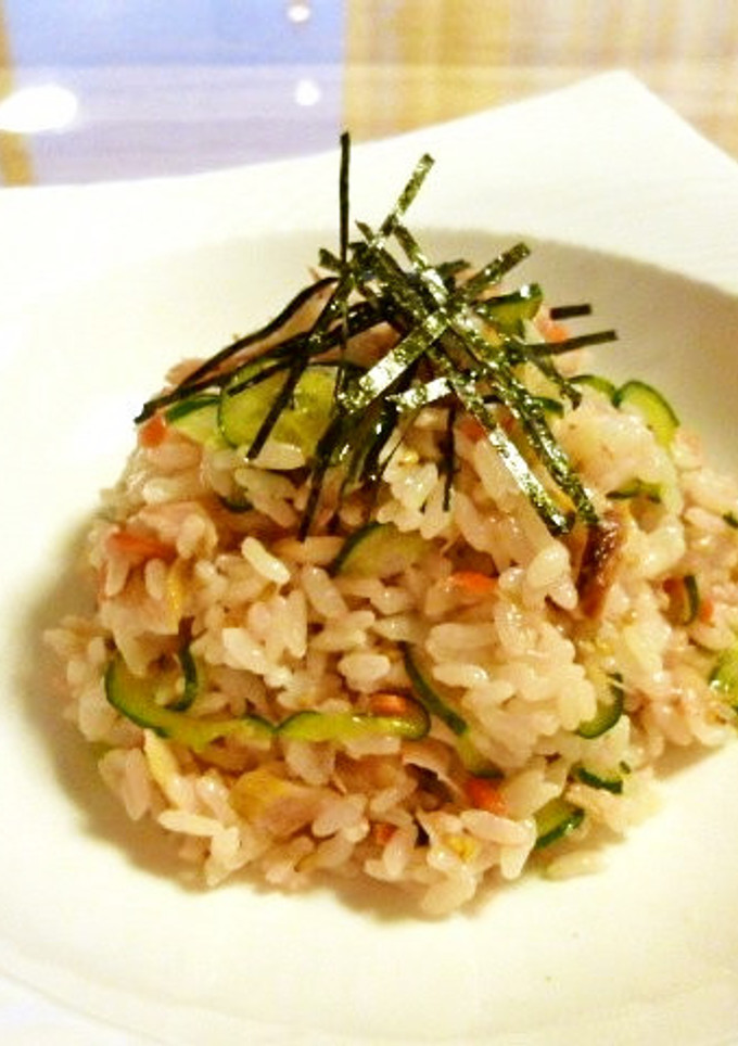 鯵の干物の簡単ちらし寿司♪-レシピのメイン写真
