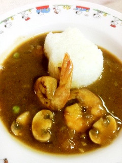 海老の風味がたっぷり~♡ 海老カレー-レシピのメイン写真
