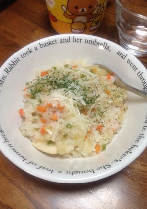 昨日のご飯で作るリゾット-レシピのメイン写真
