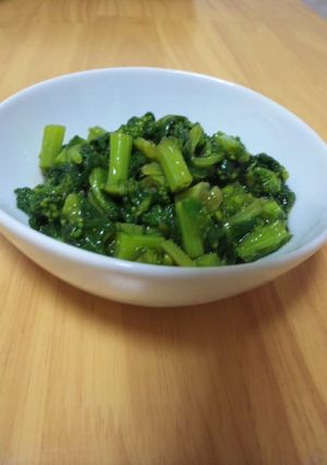 菜の花の柚子こしょうポン酢ジュレあえ-レシピのメイン写真