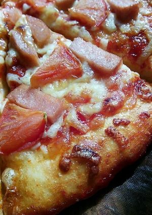 節約 ☆ 魚肉ソーセージのピッツァ-レシピのメイン写真