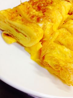 つやつや!我が家の甘い玉子焼き♡-レシピのメイン写真