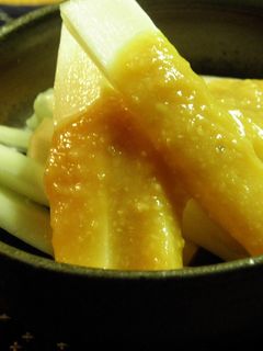 ウドの酢味噌かけ-レシピのメイン写真