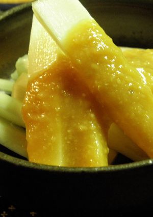 ウドの酢味噌かけ-レシピのメイン写真