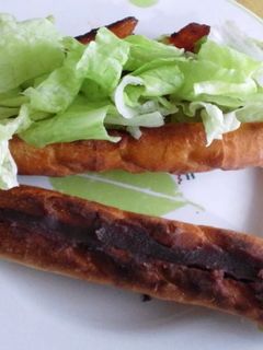 ベーコンとレタスのフランスサンドイッチ-レシピのメイン写真