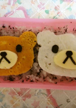 キャラ弁 リラックマとコリラックマ-レシピのメイン写真