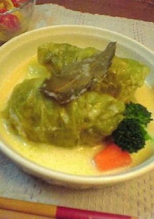 ＋＋ロールキャベツ　クリーム煮＋＋-レシピのメイン写真