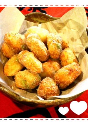 *れんこんと海老のひと口揚げ*-レシピのメイン写真