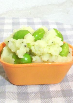 お弁当に♪彩り◎枝豆のポテトサラダ◎-レシピのメイン写真