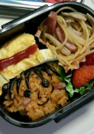 超簡単☆付け合わせ・弁当に最適のパスタ☆-レシピのメイン写真