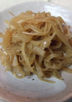 うどと大根のきんぴら-レシピのメイン写真