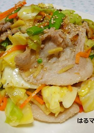 ウェイパーで簡単・野菜炒め！＊塩回鍋肉-レシピのメイン写真
