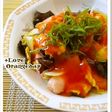 魚肉ソーセージと卵のケチャップ甘酢あん