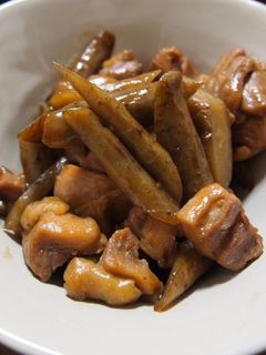 鶏ごぼう-レシピのメイン写真