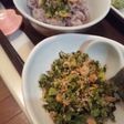 大根の葉と鮭のふりかけ