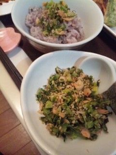 大根の葉と鮭のふりかけ-レシピのメイン写真