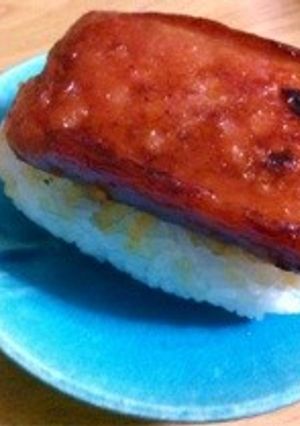 テリヤキ スパムむすび-レシピのメイン写真