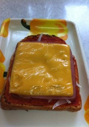 朝の簡単ピザトースト-レシピのメイン写真