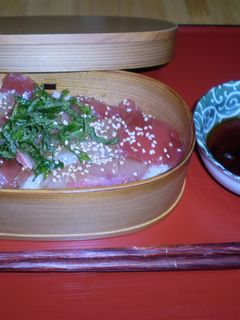 鯛と鮪と金目鯛の漬け丼-レシピのメイン写真