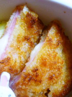 お弁当に!揚げないハムカツ-レシピのメイン写真