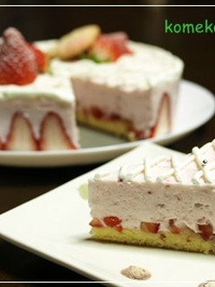 贅沢*いちごムースケーキ-レシピのメイン写真