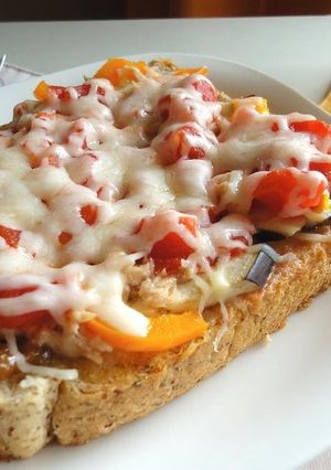 野菜たっぷりトースト-レシピのメイン写真