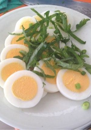 塩麹でゆでたまご！-レシピのメイン写真