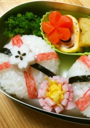 キャラ弁＊手まりにぎり弁当＊-レシピのメイン写真