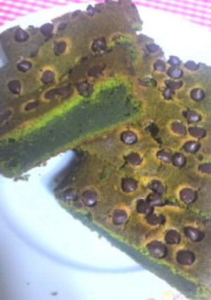 簡単☆失敗なしの濃厚抹茶ケーキ-レシピのメイン写真