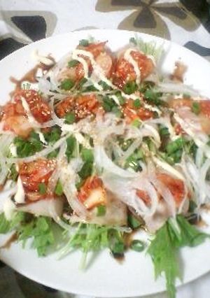 簡単！水菜の豚肉ロール-レシピのメイン写真