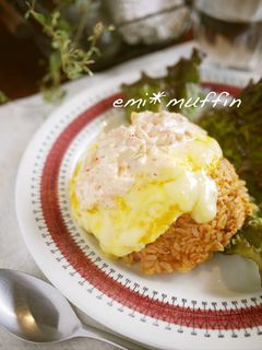 とろとろチーズのキムチ・オムライス♬-レシピのメイン写真