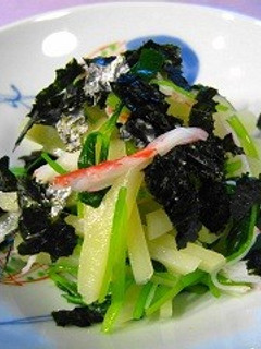 じゃが芋と三つ葉のお浸し-レシピのメイン写真