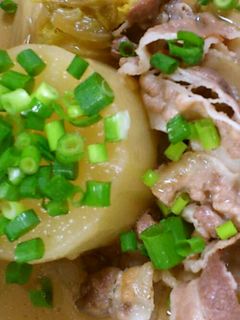 大根と豚肉の煮付け-レシピのメイン写真