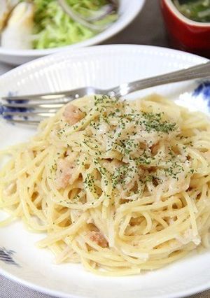 明太子のパスタ-レシピのメイン写真