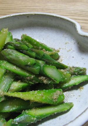 ☆３分で！アスパラの胡麻和え☆-レシピのメイン写真