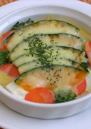 かぼちゃの豆乳グラタン-レシピのメイン写真