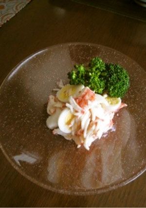 カニカマで一品（うずら卵で）-レシピのメイン写真