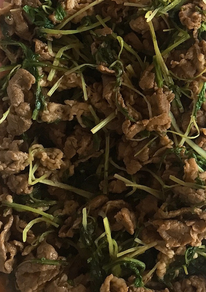 牛肉と水菜の甘辛炒め-レシピのメイン写真