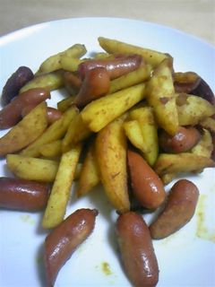 カリッ&ホクッのカレーポテト-レシピのメイン写真