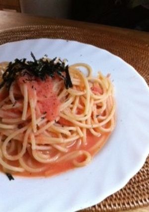ぶきっちょさんの明太子スパゲッティ-レシピのメイン写真