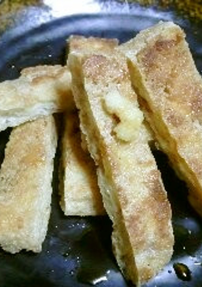 油あげを油で焼きます♪簡単おつまみ-レシピのメイン写真