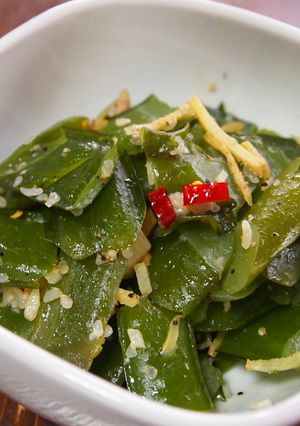 簡単おいしい☆茎わかめの塩麹炒め-レシピのメイン写真
