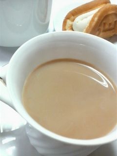 ホットなカフェオレ-レシピのメイン写真
