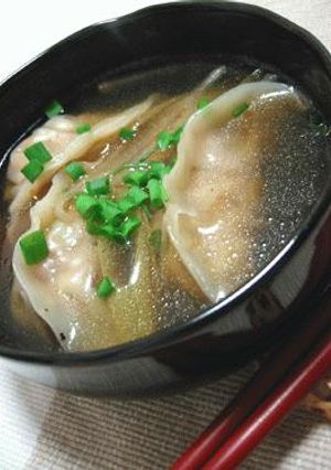 ＊簡単美味＊スーラータン風 水餃子スープ-レシピのメイン写真
