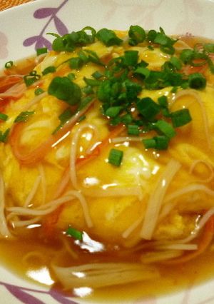 ふわふわ半熟卵の天津飯-レシピのメイン写真
