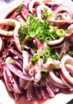 塩麹で☆イカのガーリックバター炒め-レシピのメイン写真
