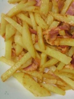 ☆カレー味☆ジャガイモのカレー炒め-レシピのメイン写真