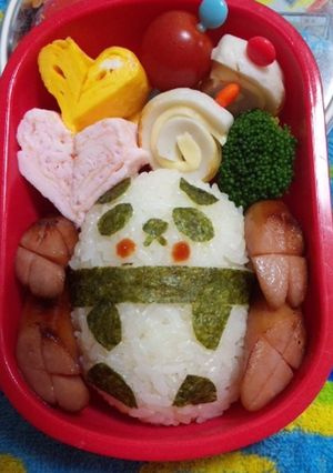 ピンクのハート玉子焼き-レシピのメイン写真